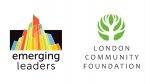 logos for Emerging Leaders and London Community Foundation